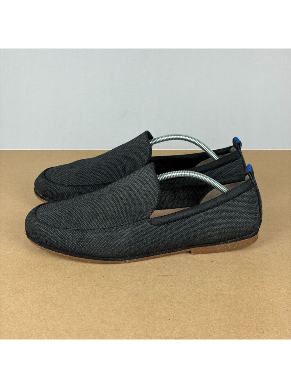 Rothy's The Ravello Slip On Loafers Mens 10.5 Black Casual Comfort Knit Washable